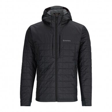 Fall Run Hybrid jacket Primaloft® Black Eco Simms Xl size black left 9
