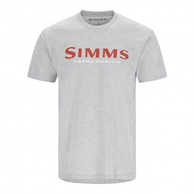 Футболка Simms logo T-shirt 2023 8
