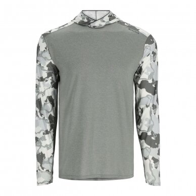 Marškinėliai Bugstopper® Solarflex hoody Simms su kapišonu 2023 10