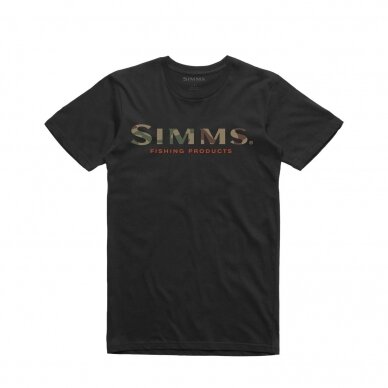 Marškinėliai Simms logo 4