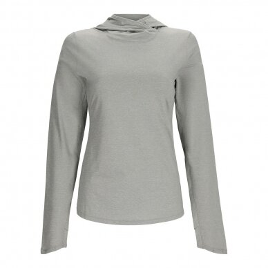 Marškinėliai moterims Simms Solarflex® hoody su kapišonu 2024 17