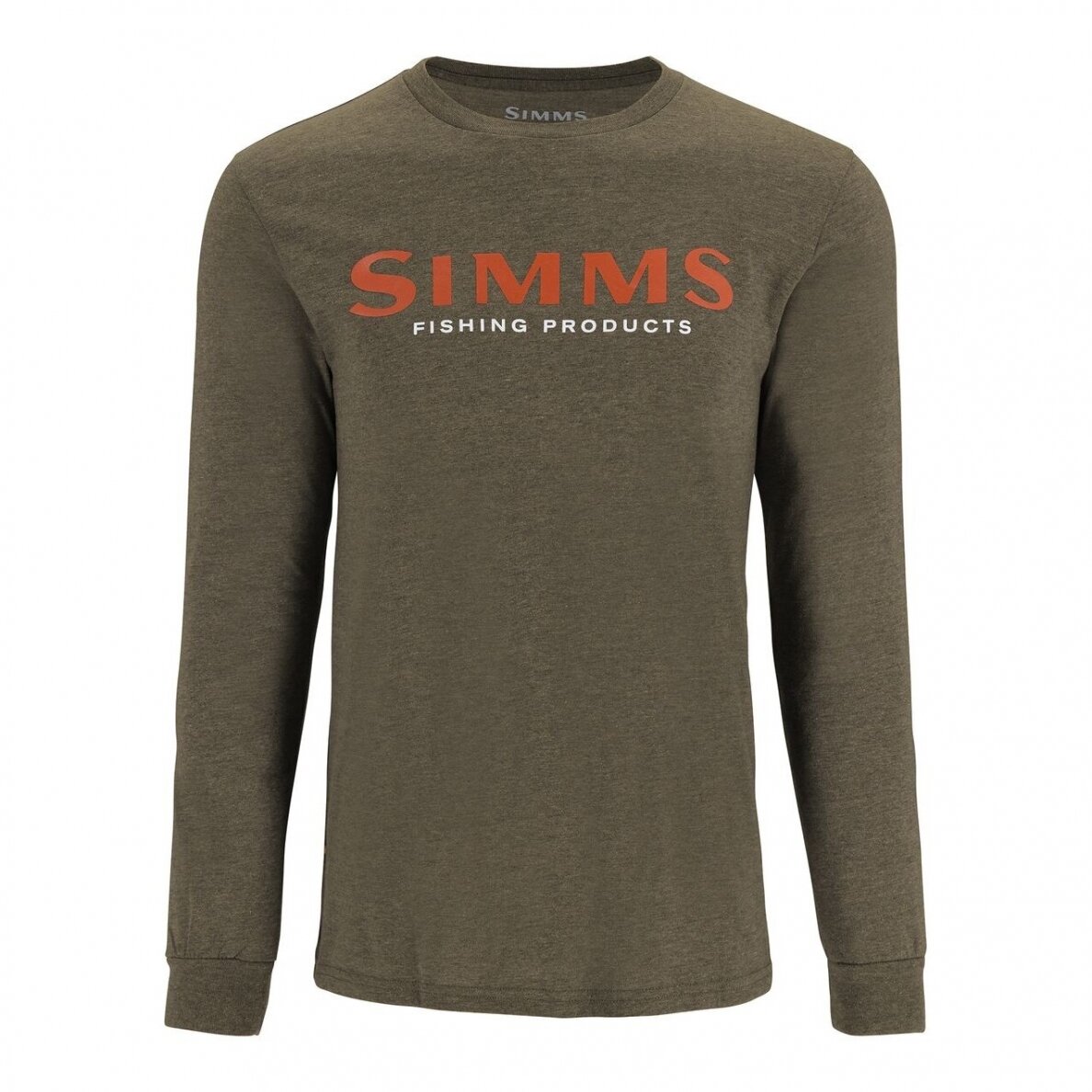 Marškinėliai Simms logo ilgom rankovėm 21
