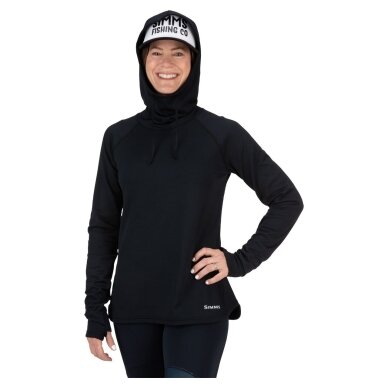 Bliuzonas Moterims Heavyweight Baselayer Hoody su kapišonu Simms 13