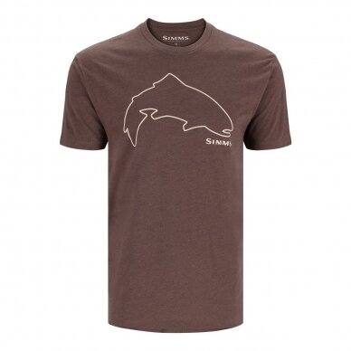 T-shirt Trout Outline Simms 15 T-shirt Trout Outline Simms 15