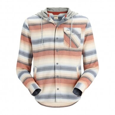Shirt Santee Flannel hoody Simms sale closeout 2