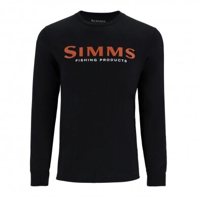 Marškinėliai Simms logo ilgom rankovėm 11 Marškinėliai Simms logo ilgom rankovėm 11