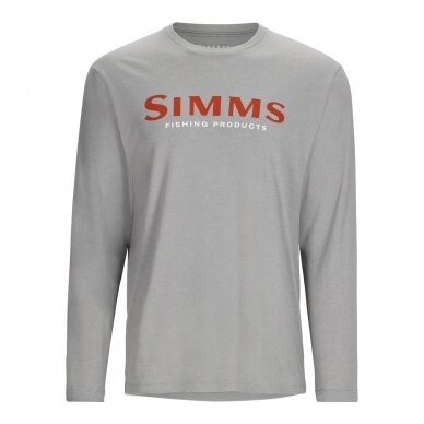 Marškinėliai Simms logo ilgom rankovėm naujos 2024 metų spalvos 14