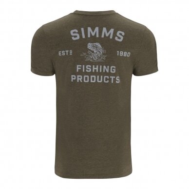 Marškinėliai Stacked Logo Bass Simms 2025 6