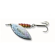 Spinner Mepps Aglia Long rainbow/redbow made in France 26