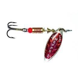 Spinner Mepps Aglia Long rainbow/redbow made in France 13
