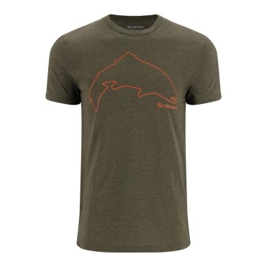 Майка Футболка T-shirt Trout Outline Simms разпродажа 6 Майка Футболка T-shirt Trout Outline Simms разпродажа 6