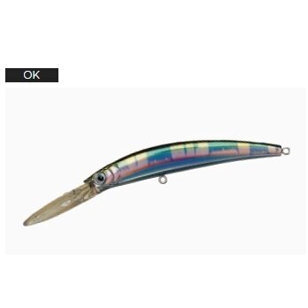 Vobleris Yo-Zuri R539 CRYSTAL® minnow deep diver velkiavimui 7