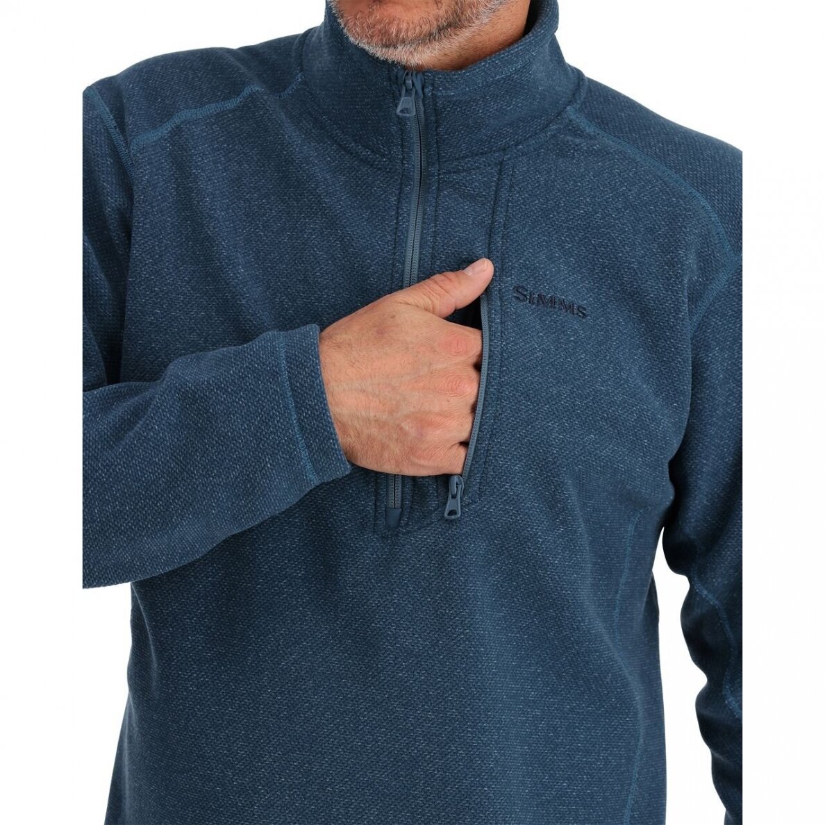 Rivershed quater Zip Simms 3