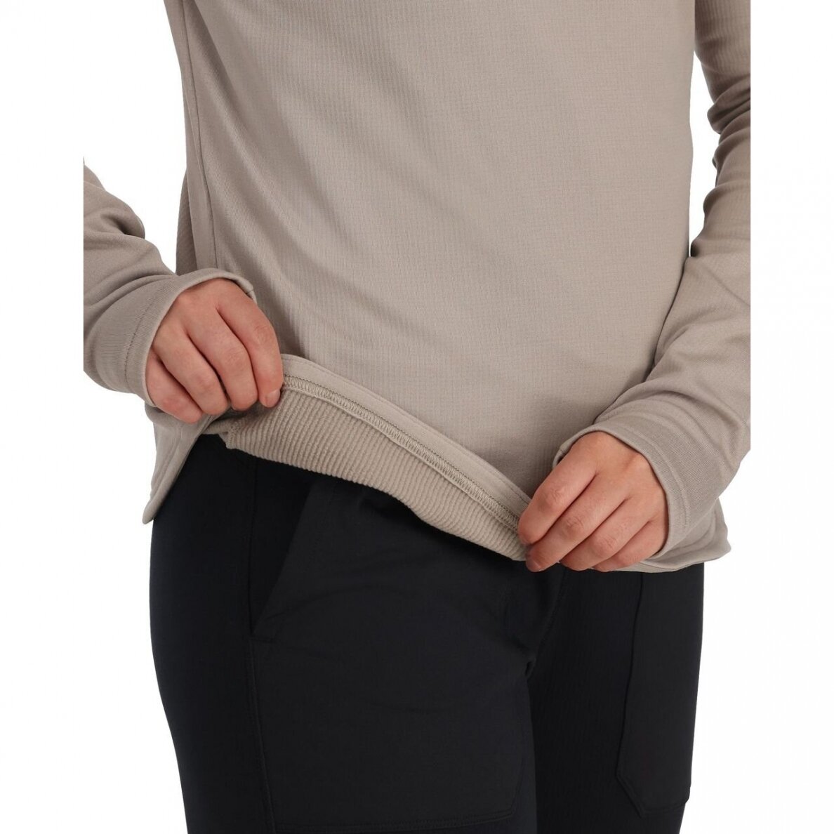 Bliuzonas Moterims Heavyweight Baselayer Hoody su kapišonu Simms 5 Bliuzonas Moterims Heavyweight Baselayer Hoody su kapišonu Simms 5