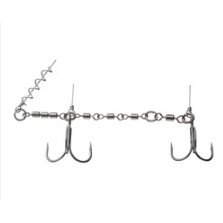 Стингер двойной Prorex Screw-in assist с 2 тройниками Daiwa