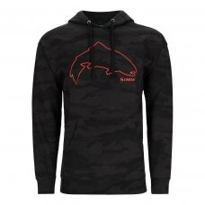 Bliuzonas Trout Outline hoody Simms 2023