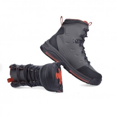 Bridbačiai Freestone wading boots gunmetal Simms 3 Bridbačiai Freestone wading boots gunmetal Simms 3