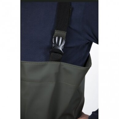 Chest waders PVC made in Latvia 1