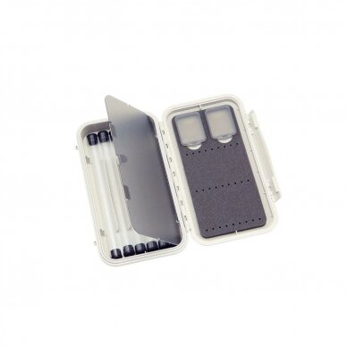 Dėžutė muselėms Tube Fly Case 6-tūbos C&F design made in Japan įvairių dydžių