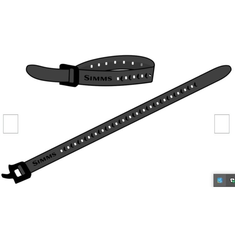 Tightlines Strap - 15'' Black Simms 1