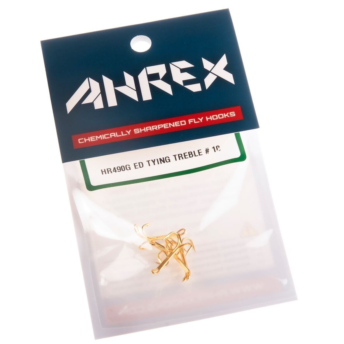 Trišakis kabliukas Ahrex HR490G Esmond Drury 5vnt 2 Trišakis kabliukas Ahrex HR490G Esmond Drury 5vnt 2
