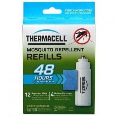 Refill repellent for Thermacell device lasts 48 hours 2023 1