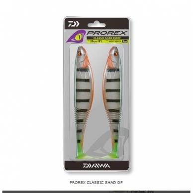 Рипер силикон Shad Daiwa Prorex Classic duckfin tail хвост утиный 7