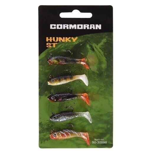 Hunky Jig sets 3.5cm 1.8g 5pcs. Cormoran Germany 2023 1
