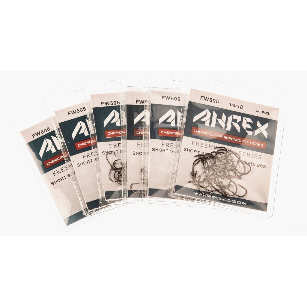 Hooks Ahrex FW505 Short Shank Dry Barbless 24pcs 2025 1 Hooks Ahrex FW505 Short Shank Dry Barbless 24pcs 2025 1