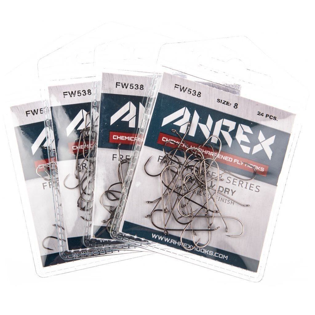 Hooks Ahrex FW538 Mayfly Dry Barbed 24pcs 2025 3 Hooks Ahrex FW538 Mayfly Dry Barbed 24pcs 2025 3