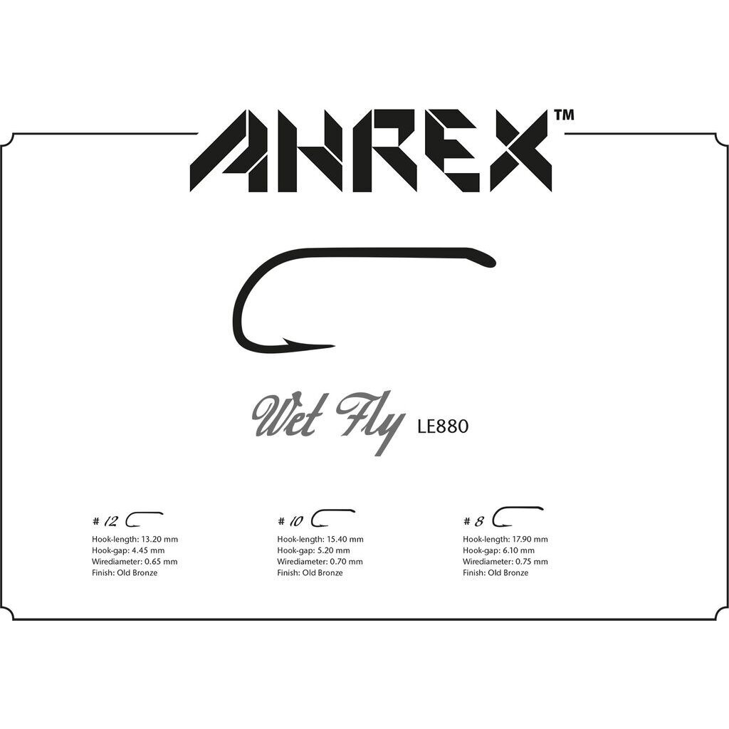 Ahrex Крючки LE880-Legacy Wet Fly 24шт 2025 2 Ahrex Крючки LE880-Legacy Wet Fly 24шт 2025 2