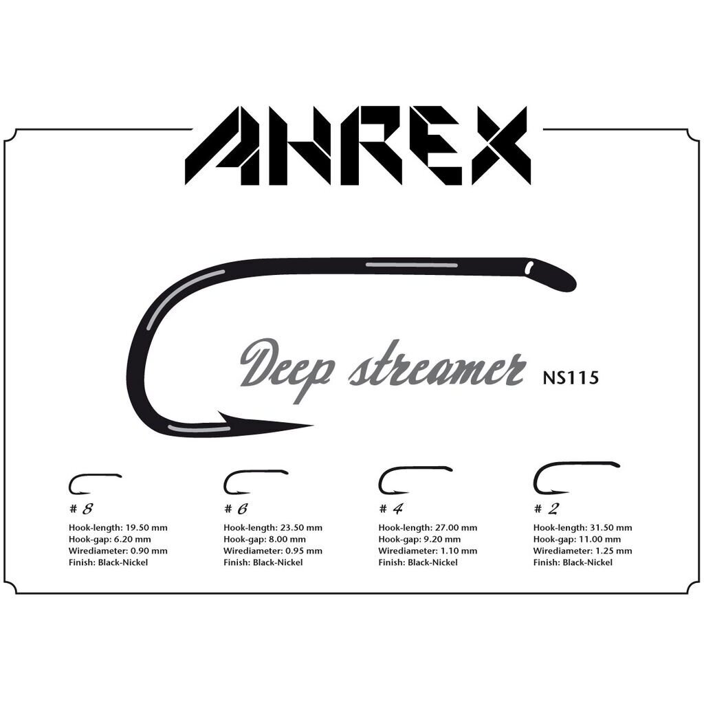 Kabliukai Ahrex NS115 Deep Streamer 18vnt 2025 2 Kabliukai Ahrex NS115 Deep Streamer 18vnt 2025 2