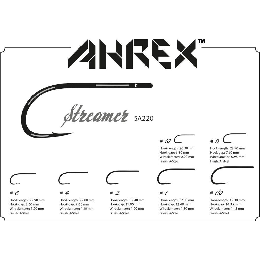Hooks Ahrex SA220 Streamer 2025 4