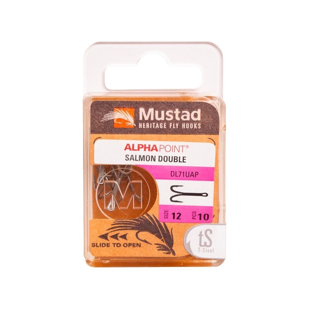 Hooks Heritage DL71U Salmon Double Mustad 10pcs. 1 Hooks Heritage DL71U Salmon Double Mustad 10pcs. 1
