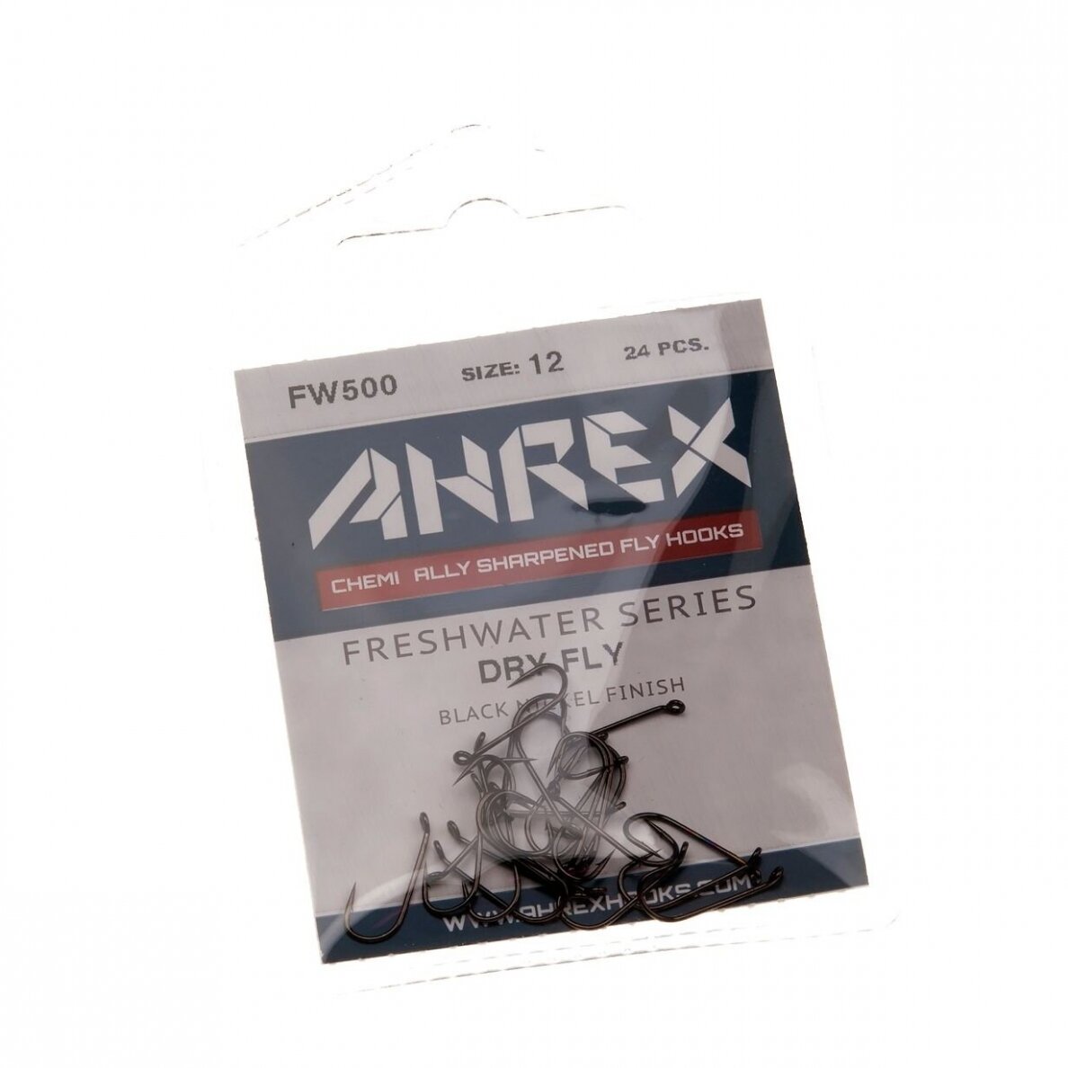 Kabliukai Ahrex FW500 Dry Fly traditonal Barbed 24nt. 2024 2 Kabliukai Ahrex FW500 Dry Fly traditonal Barbed 24nt. 2024 2