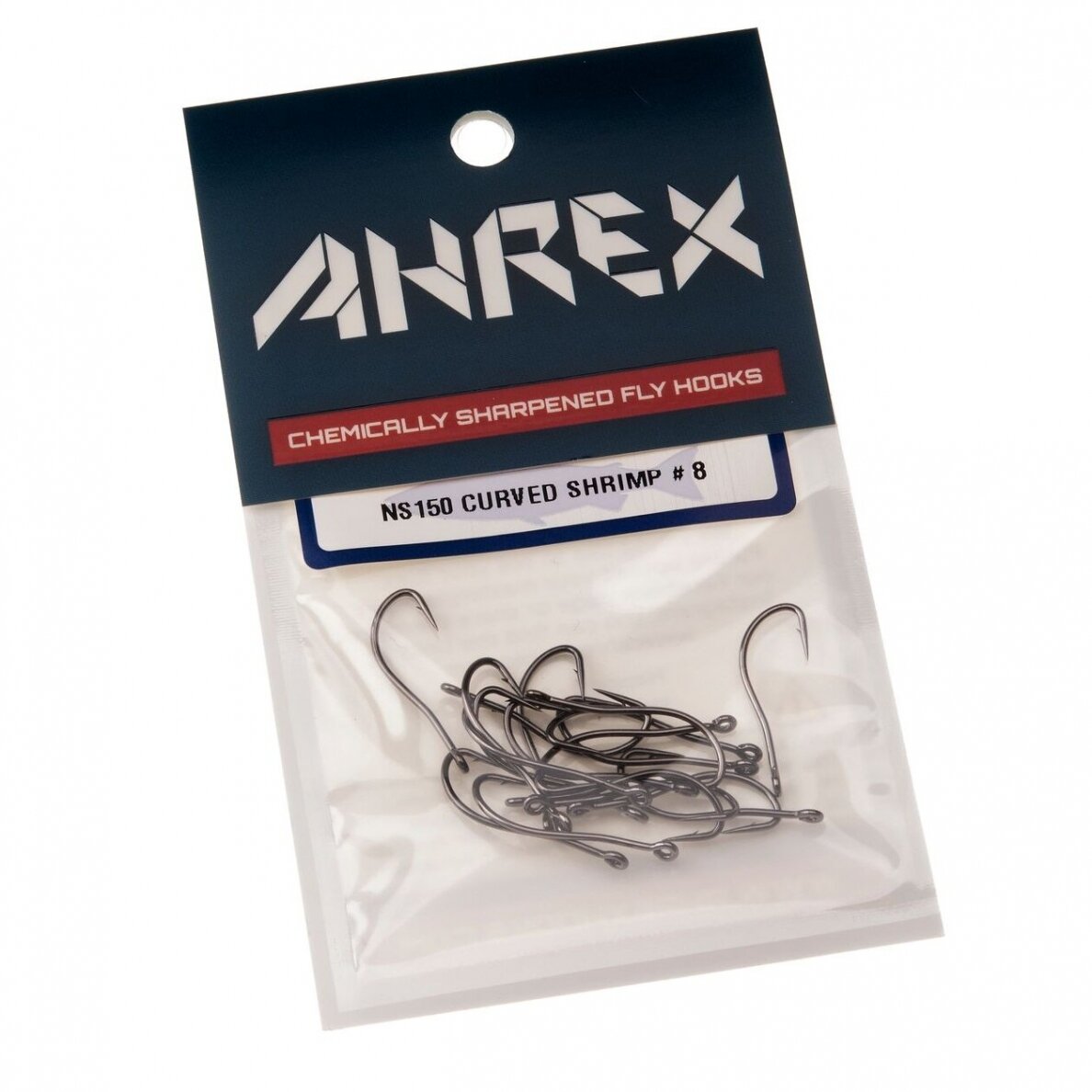 Hooks Ahrex NS150 Curved Shrimp 18pcs 2025 1