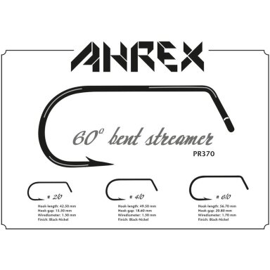 Kabliukai Ahrex PR370 60 Degree Bent Streamer 8vnt 2025 Kabliukai Ahrex PR370 60 Degree Bent Streamer 8vnt 2025