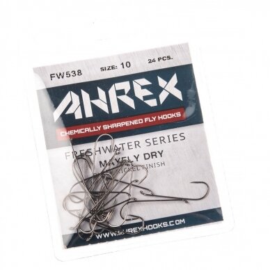 Hooks Ahrex FW538 Mayfly Dry Barbed 24pcs 2025 1 Hooks Ahrex FW538 Mayfly Dry Barbed 24pcs 2025 1
