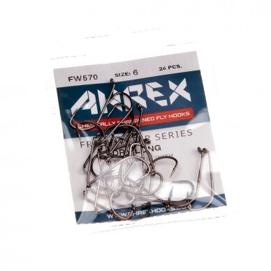 Hooks Ahrex FW570 Dry Long Barbed 24pcs 2025 2 Hooks Ahrex FW570 Dry Long Barbed 24pcs 2025 2
