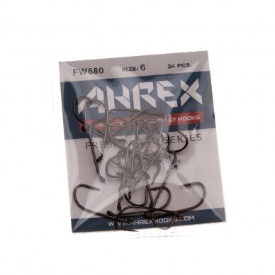 Kabliukai Ahrex FW580 Wet Fly Hook Barbed 24vnt 2025 1 Kabliukai Ahrex FW580 Wet Fly Hook Barbed 24vnt 2025 1