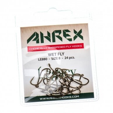 Ahrex Крючки LE880-Legacy Wet Fly 24шт 2025 1 Ahrex Крючки LE880-Legacy Wet Fly 24шт 2025 1