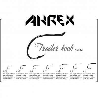 Ahrex Крючки NS182 Trailer Hook 18шт 2025 2 Ahrex Крючки NS182 Trailer Hook 18шт 2025 2