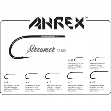 Hooks Ahrex SA220 Streamer 2025 4
