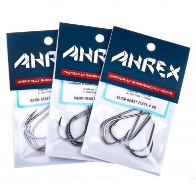Ahrex Крючки SA290 Beast Fleye Hook 6шт 2025 2 Ahrex Крючки SA290 Beast Fleye Hook 6шт 2025 2