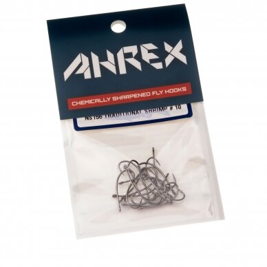 Крючки NS156 Traditional Shrimp Ahrex 18 штук 2024 1 Крючки NS156 Traditional Shrimp Ahrex 18 штук 2024 1