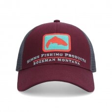 Fish It Well Forever Small Fit Trucker Simms