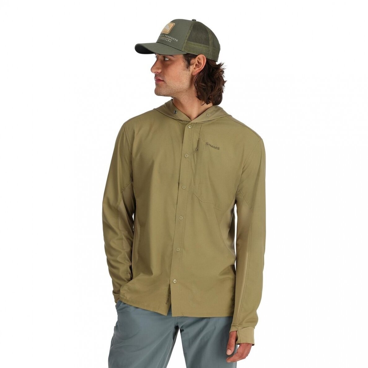 Marškiniai Intruder SolarFlex® hoody su kapišonu Simms 1 Marškiniai Intruder SolarFlex® hoody su kapišonu Simms 1