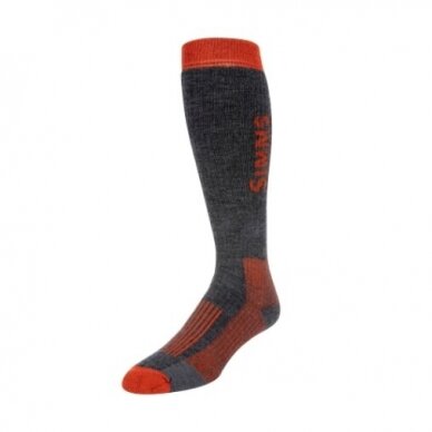 Носки Simms Merino Midweight OTC Sock Carbon