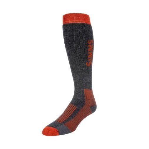 Носки Simms Merino Midweight OTC Sock Carbon Носки Simms Merino Midweight OTC Sock Carbon