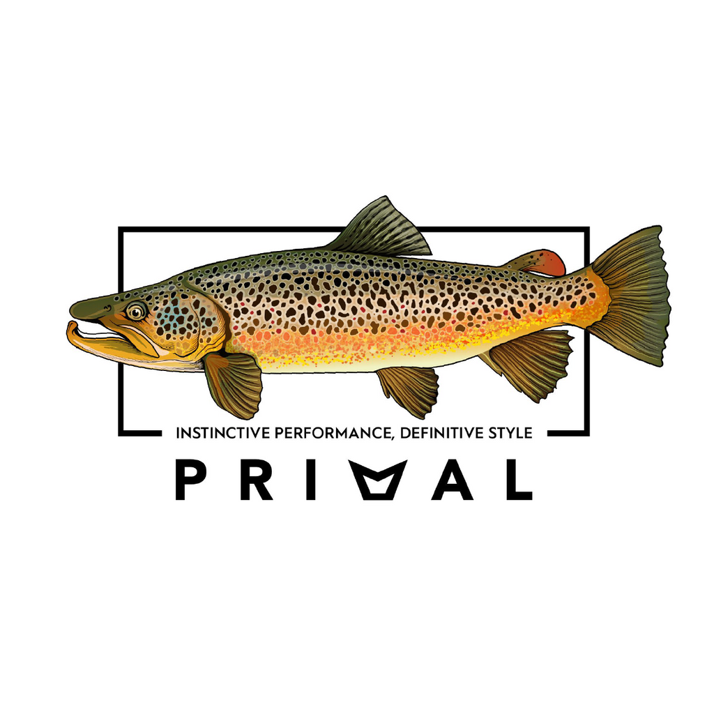 Футболка Primal Artist Tee Brown Trout 2 Футболка Primal Artist Tee Brown Trout 2